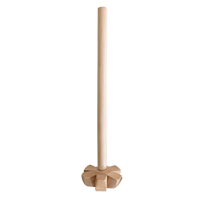 Wooden blender for all kitchen purposes.