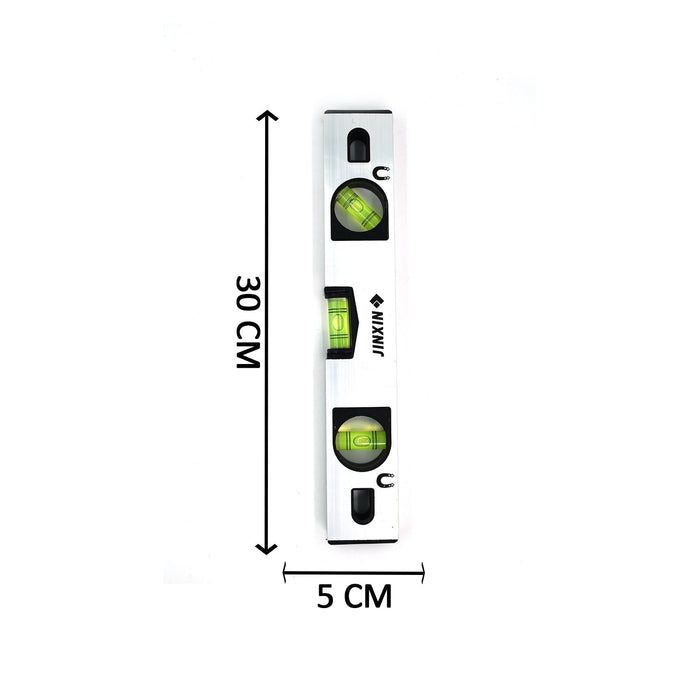 30 cm Aluminum Alloy Magnetic Torpedo Level Metric Rulers by Your Brand