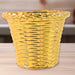 Plastic Flower Valencia (Pot) Home and Outdoor (4 Pc) by Your Brand