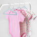 Single piece non-slip hanger