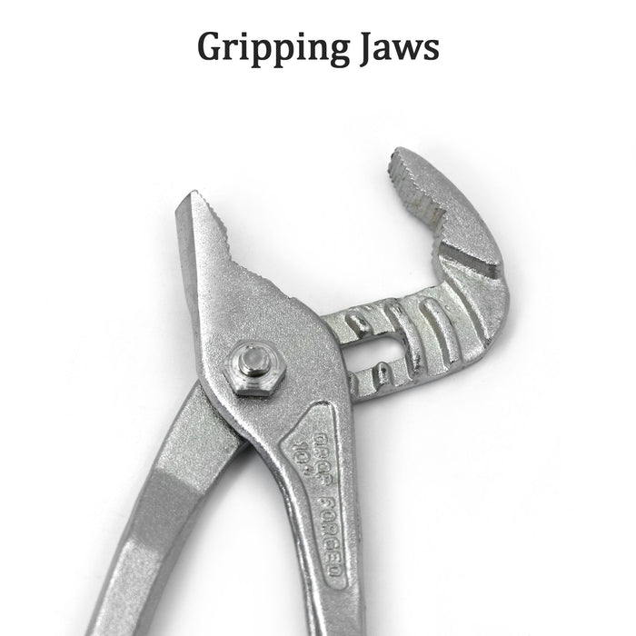 Hand Tool - Water Pump Adjustable Plier Wrench Slip Joint Type, Chrome Plated by Your Brand