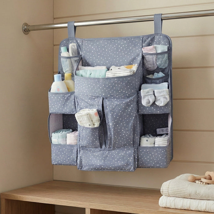 Multi-Pocket Hanging Baby Care Organizer (1 Pc) by Your Brand