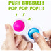 Simple Dimple Fidget Toy Mini Keychain by Your Brand