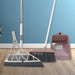 Dustpan, Kitchen Wiper, Window Cleaning Squeegee Tool & Broom Brush, (4 Pcs Combo) by Your Brand