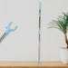 Stainless Steel Telescopic Pole Clothes Hooks Hanger (1 Pc / 1 Mtr.) by Your Brand