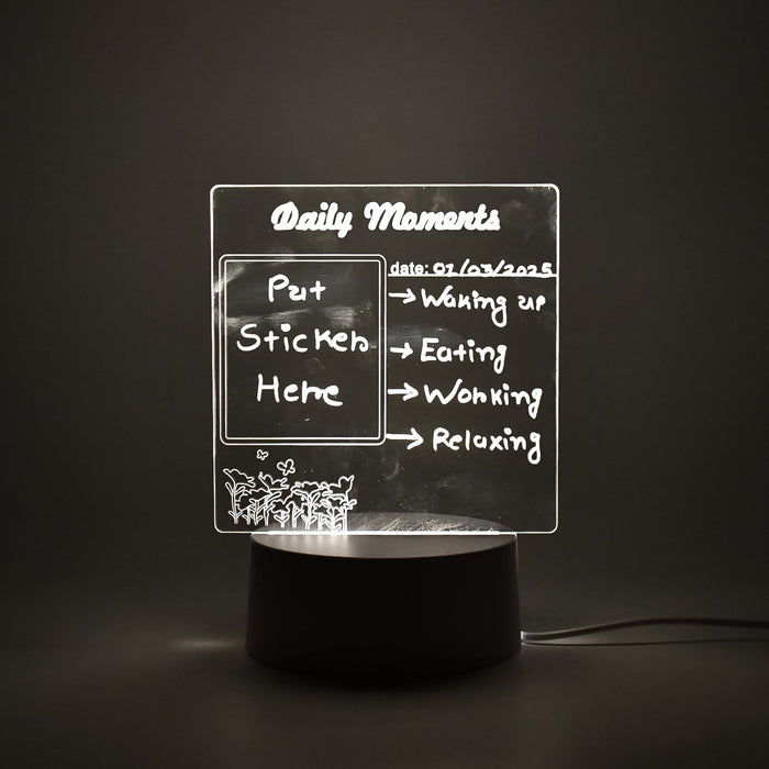 3D Acrylic Creative Lamp Decorative Light
