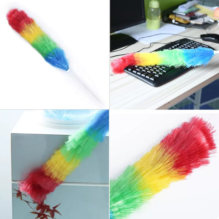 Colorful Feather Duster | Microfiber Duster Cleaning | Dusting Stick | Dusting Brush by Your Brand