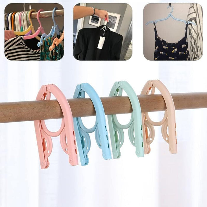 Travel Hangers, Portable Folding Clothes Hangers (1 Pc) by Your Brand