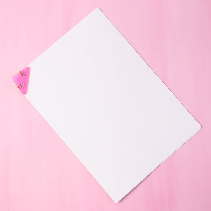 Triangle Paper Clips | Small Corner Clips for Paper, Document Clip (1 pc) by Your Brand