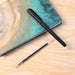 Refillable Black Marker Pen with Extra Ink Refills 20 pieces (1 Set) by Your Brand
