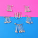 Multipurpose Metal Safety Pin Assortment Set by Your Brand