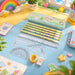 Cute Cartoon Geometry Box Stationery Set (1 Set) by Your Brand
