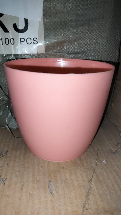 Flower Pots Round Shape For Indoor / Outdoor Gardening by Your Brand