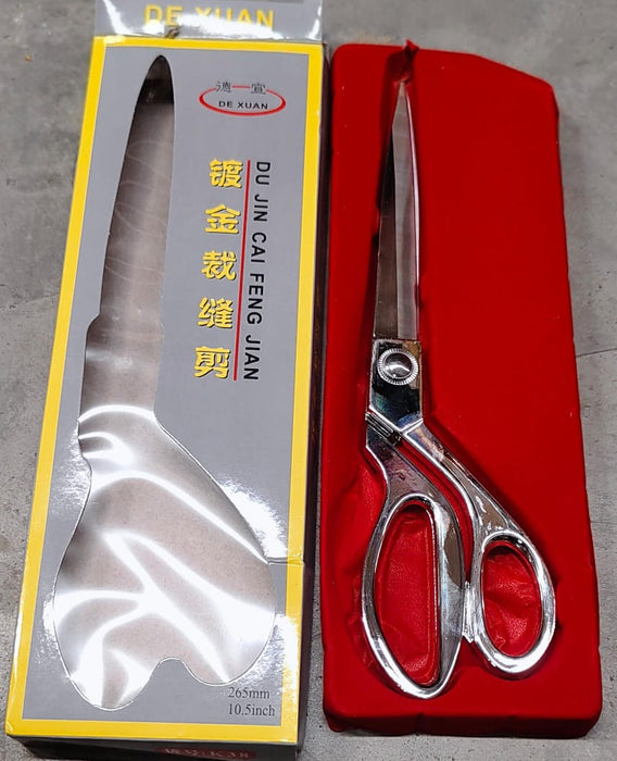 Gold Plated Professional Cloth Cutting Scissor by Your Brand