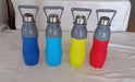 Mix color plastic sports bottle, 1.8L, insulated, leakproof, BPA-free.