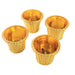 Plastic Flower Valencia (Pot) Home and Outdoor (4 Pc) by Your Brand