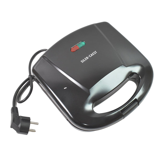 Sandwich Maker – Non-Stick Plates & Indicator Lights for Easy Home Cooking