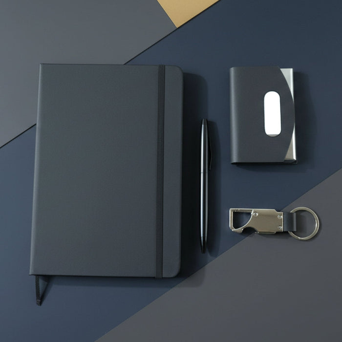 Premium 4 In 1 Travel Essentials Combo Executive Gift Set by Your Brand