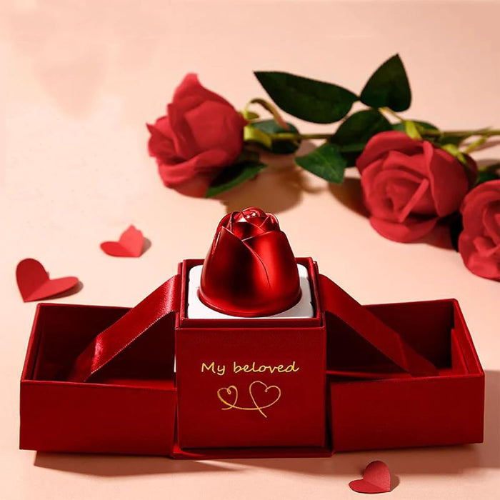 Christmas Gifts for Women Rose Ring Box Jewellery Box by Your Brand