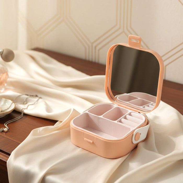 Portable Mini Jewelry Storage Box (1 Pc) by Your Brand