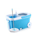 Spin Mop with Bigger Wheels and Plastic Auto Fold Handle for 360 Degree Cleaning by Your Brand