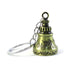 Metal Small Temple Bell Keychain, Motorcycle Bell Keychain (1 Pc / Mix Color) by Your Brand