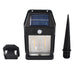 18W Solar Wall Double Lights / Lamp with 2 Modes & Motion Sensor (1 Pc) by Your Brand