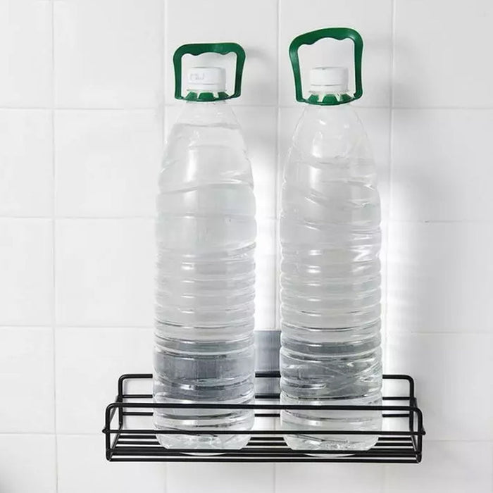 Multipurpose Wall Mount Metal Bathroom Shelf and Rack for Home and Kitchen. by Your Brand