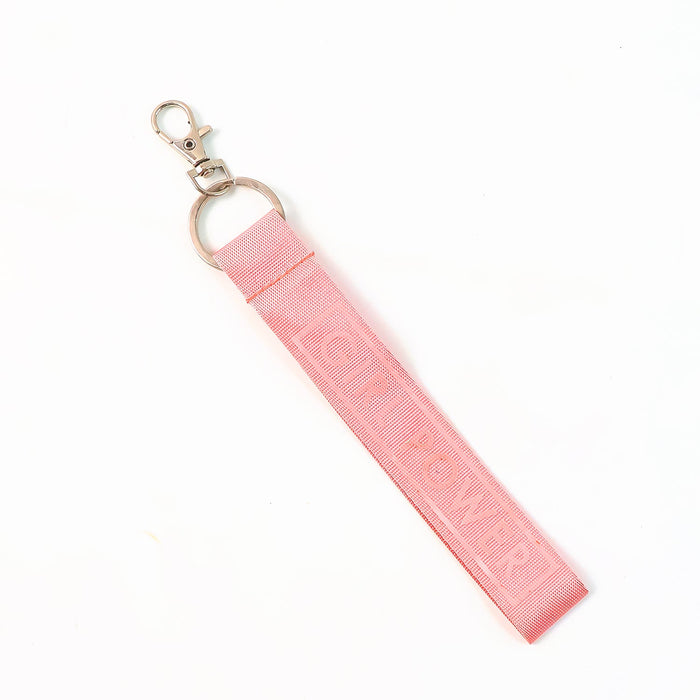 Fabric Ribbon Keychain (1 Pc, Mix Color) by Your Brand
