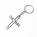 Devotional Metal Cross Keychain