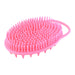 2-in-1 Silicone Soft Bristle Bath Brush by Your Brand