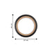 High Strength Electrical Insulation Tape (1 Pc, 70mm x 15mm) by Your Brand
