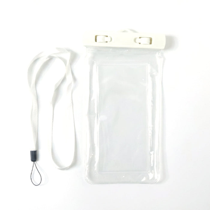 White Waterproof Phone Pouch Bag, Mobile cover (1 Pc) by Your Brand