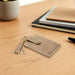 PU Leather Card Holder Wallet with Button Strap (1 Pc) by Your Brand