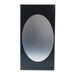 Space saving black storage cabinet