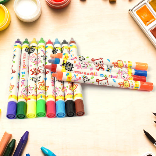 Crayons - 12 Colours Washable Testable Non-Toxic Jumbo Crayons for Toddlers by Your Brand