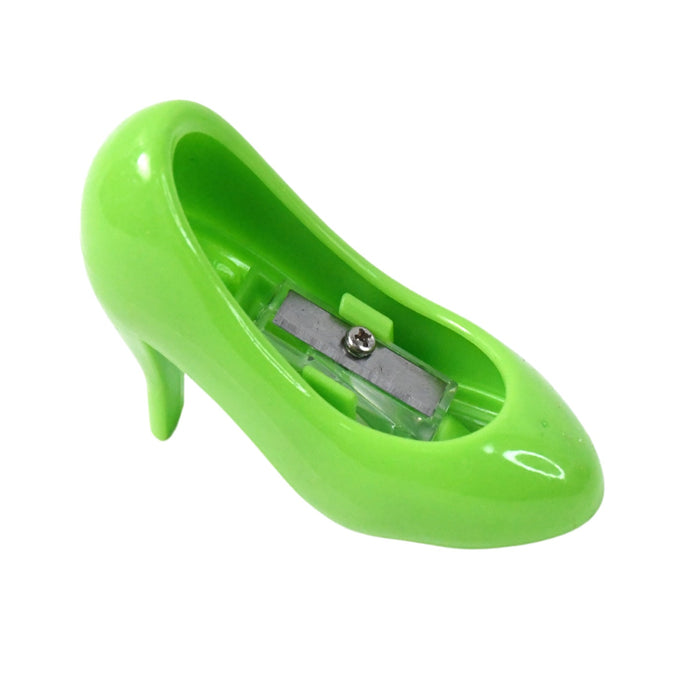 High Heels Shape Pencil Sharpener Single Pencil Sharpeners (Mix Colour) by Your Brand