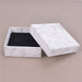 Luxury marble cardboard jewellery gift boxes for rings and earrings India