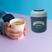 Steel soup cup