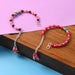 Traditional and Trendy Beaded Bracelet with Adjustable Chain (1 Pc) by Your Brand