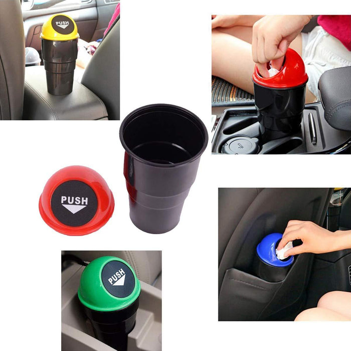 Car Dustbin for Offices, Homes & Vehicles (Compact, Multi-Use) by Your Brand