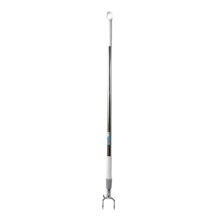 Stainless Steel Telescopic Pole Clothes Hooks Hanger (1 Pc / 155 cm) by Your Brand