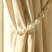Living room pearl curtain holder