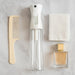 Transparent spray bottle