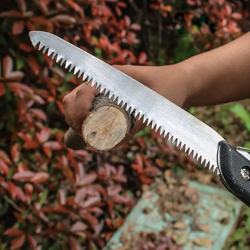 Folding Handsaw – Pruning Saw for Tree Trimming, Gardening & Wood Cutting by Your Brand