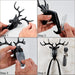  Deer Head Self Adhesive Wall Hook - packaging