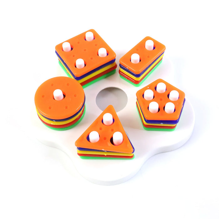 Geometric Stacking Sorter Puzzle Toy by Your Brand