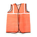 Orange Safety Jacket For Having protection against accidents usually by Your Brand