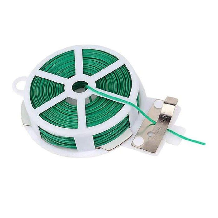 Reusable Green Twist Tie Roll (50 Meter Length) by Your Brand