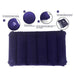 Velvet Air Inflatable Travel Pillow (Blue) by Your Brand